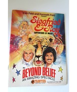 Vtg Siegfried &amp; Roy Irvin Feld Kenneth Superstars Magic Program Poster P... - $20.42 CAD