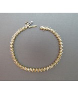 14K Ladies 1.5 CTW Diamond Tennis Bracelet 8.51 Grams Yellow Gold 7” Lon... - £786.62 GBP