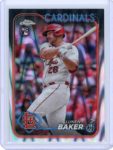 2024 Topps Chrome Raywave Refractor Luken Baker Rookie RC #132 - $3.49 CAD