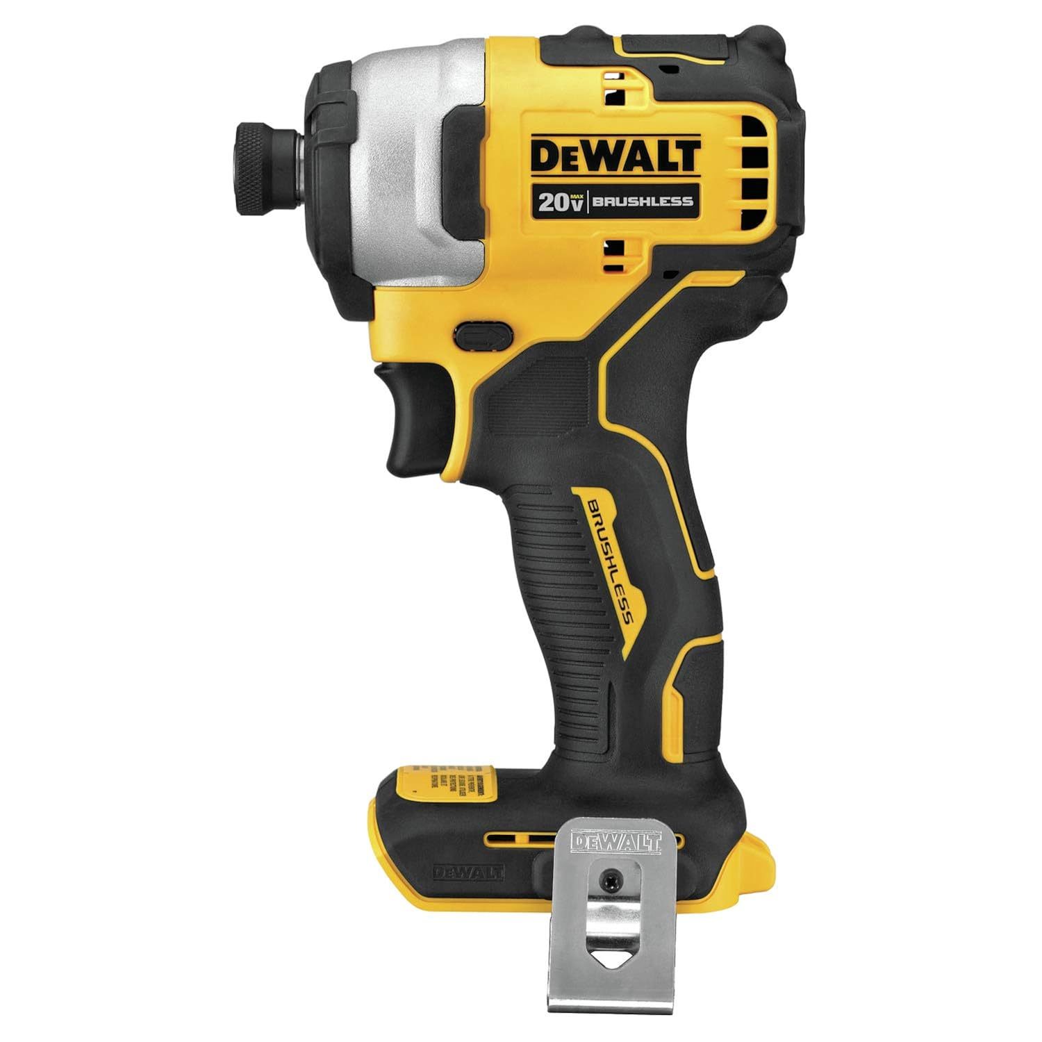 DEWALT ATOMIC 20V MAX* Impact Driver, Cordless, Compact, 1/4-Inch, Tool Only (DC