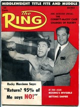 The Ring Magazine November 1959 Rocky MARCIANO- Johansson Wrestling Vg - £42.54 GBP