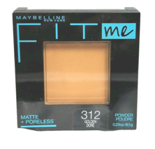 Maybelline Fit Me Matte + Poreless Powder 312 Golden 0.29 oz – NEW SEALED - $12.50
