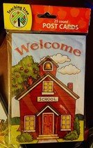 Fun Post Cards 25 Count Teaching Tree Brand Welcome school house Brand new - £3.89 GBP