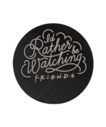 Origami Owl Large Plate (new) FRIENDS - I&#39;D RATHER BE WATCHING.... - £12.43 GBP