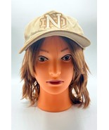 90&#39;s Vintage Notre Dame Fighting Irish Embroidered Logo Ball Cap, OS Fit - $23.22