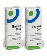 Thealoz Duo Spectrum Eye Drops Preservative Free for Dry Eyes 10ml x 2 - £28.27 GBP