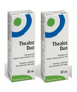 Thealoz Duo Spectrum Eye Drops Preservative Free for Dry Eyes 10ml x 2 - $48.83 CAD