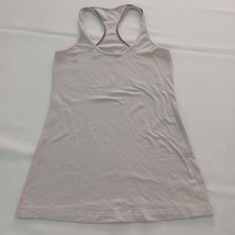 Lululemon Gray Stripes Tank Top Women&#39;s  Sleeveless Measured Chest 27&quot; - $17.81