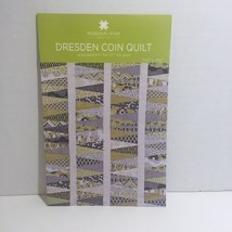 Dresden Coin Quilt Pattern Missouri Star Quilt Co. 75.5&quot; x 79.5&quot; - £10.27 GBP
