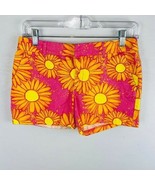 So Brand Girls 14 Pink Orange Floral Casual Summer Shorts - £11.41 GBP