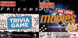 Friends Trivia / We Love Movies - Boxed Game (Set of 2 Boxed) - £12.42 GBP