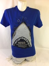 Delta Pro Weight Men Blue Shark Logo T-shirt Size S Bin39#11 - £17.80 GBP
