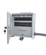 R310A Pro/Tran2 Outdoor 30-Amp 10-Circuit 2 Manual Transfer Switch with ... - $462.60
