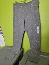 Old Navy Thermal Sleepwear Pants Stars Moon Print NWT Gray Womens XL - £16.18 GBP