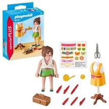 PLAYMOBIL 9437 Fashion Designer tape measure scissors dress mannequin DAMAGED - $13.99