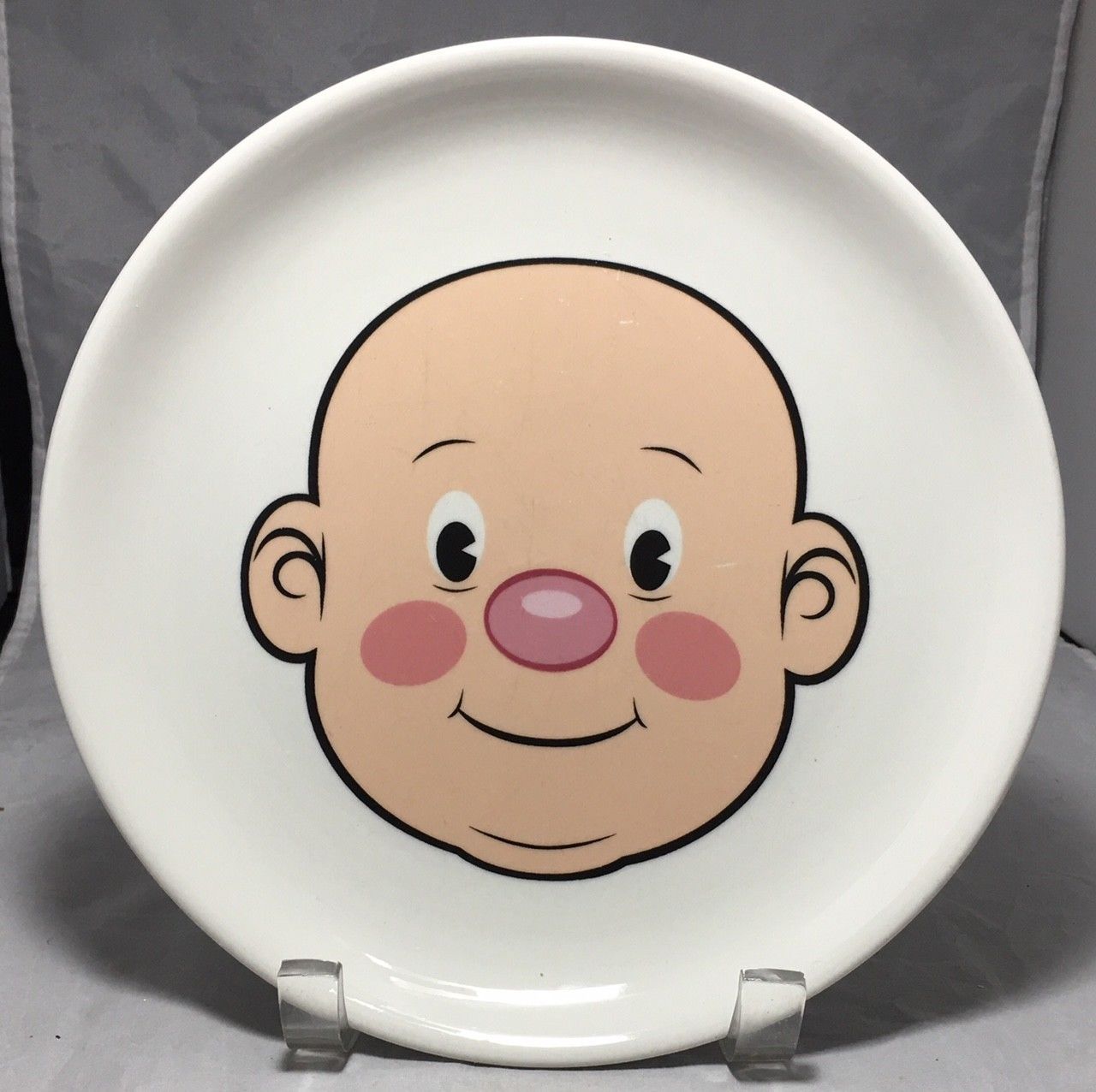 Fred MR. FOOD FACE Kids'  8-1/2" Ceramic  Dinner / Decorative whimsical plate - $5.40