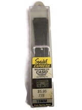 Speidel Express 778 19mm Fits Casio Databank Replacement Band Black - $9.97