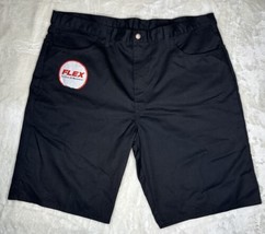 Dickies Utility Short Regular Fit Men&#39;s Size 44 Black Multi Pocket Work Shorts - £15.75 GBP