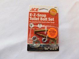 Ace 40462 E-Z-Snap Toilet Bowl Set 5/16&quot; x 2-1/4&quot; NOS Opened Box - £18.58 GBP