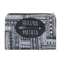Hakuna matata Portable Type Make up Bags Cosmetic Case Maleta de Maquiagem Bags  - £6.52 GBP