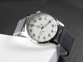 Unique Character Watch Green Numbers Gender Free Shipping Worldwide - £41.53 GBP