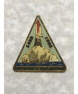 NASA 500 Years Of Exploration Lapel Pin Pinback Space Shuttle Astronauts... - $13.86 CAD