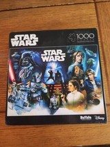 Buffalo Games Star Wars 1000 Piece Exclusive Puzzle New Unopened #10600 - $16.31