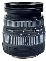 SIGMA 28-70MM 1:2.8-4 DG ZOOM LENS AF / M for Nikon - $48.62