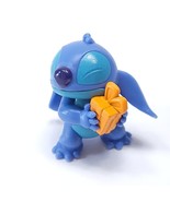 Disney Stitch Present giving Stitch PVC Figure Cake Topper 2&quot; - £3.07 GBP