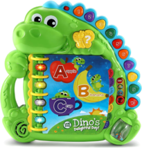 LeapFrog Dino&#39;s Delightful Day Alphabet Book (Green) **USED** - $16.83