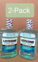 2x Listerine Zero Alcohol-Free Mouthwash for Bad Breath, Mint 2Pack 1.5 L Each - £11.23 GBP
