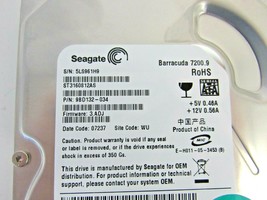Seagate 9BD132-302 160GB 7200RPM SATA-2 8MB Cache 3.5&quot; HDD    28-3 - $8.72