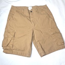 Men&#39;s Shorts Mutual Weave Cargo Shorts for Men Tan 34  - £11.36 GBP