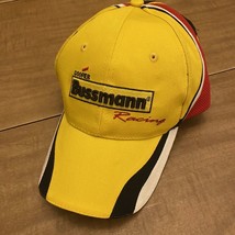 Cooper Bussmann Racing # 63 Baseball Hat Cap Yellow NASCAR - $10.40