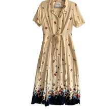 R.J. Stevens Womens Maxi Dress Size 12 Flowing Split Hemline Vintage U.S.A. - £13.65 GBP