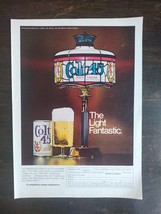 Vintage 1969 Colt 45 Malt Liquor Lamp Full Page Original Ad 1223 - £5.53 GBP