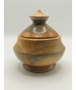 Tricolour Wood Trinket Box, Handmade Wooden Box, Handcrafted Box  For Je... - $65.22 CAD
