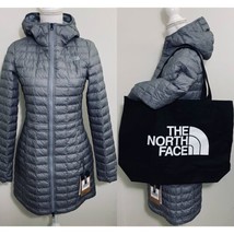 The North Face Women&#39;s Thermoball Eco Parka 2 Coat TNF Grey Heather Sz XS S - £129.79 GBP