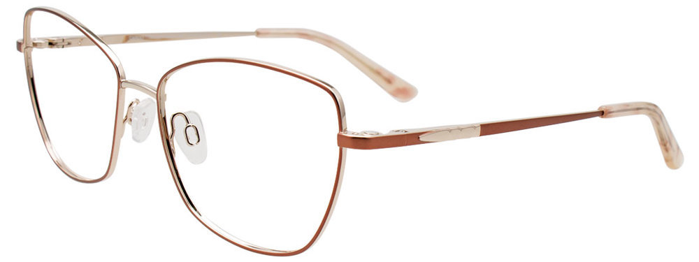 CARGO C5510 Eyeglasses 010 Bronze &amp; Silver 53mm - $143.98