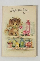 American Greetings &quot;Here&#39;s Your Prescription&quot; Card Colwich Rexall Pharmacy - £13.62 GBP