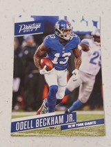 Odell Beckham Jr. New York Giants 2017 Panini Prestige Card #92 - £0.73 GBP