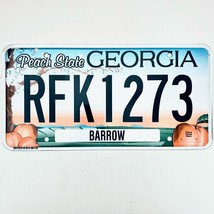  United States Georgia Barrow County Passenger License Plate RFK1273 - $16.82