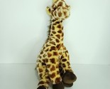 TY Classics Giraffe Plush Hightops Brown Yellow Stuffed Animal TySilk Si... - $25.73