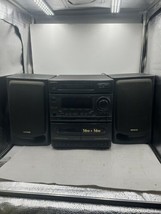 Vintage Aiwa CX-N2700U Shelf Stereo System Working Cd Player Dual Tape Deck - $98.99