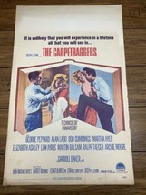 The Carpetbaggers (1963) Original US Window Card Movie Poster 14x22 CV JD - $34.65