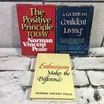 Vintage Norman Vincent Peale Books Lot Of 3 Hardbacks Self Help Business - £15.52 GBP