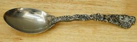 Vintage Godinger Silverplate Serving Spoon Vineyard Grape Cluster Leaves... - $238.70 MXN