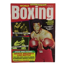 World Boxing Magazine, November 1974, George Foreman, Muhammad Ali - £5.52 GBP