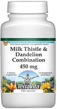 Milk Thistle and Dandelion Combination - 450 mg (100 capsules, ZIN: 512989) - £14.11 GBP