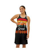 All-Over-Print Women&#39;s Racerback Dress: Comfort and Style in Every Wear - £36.93 GBP+